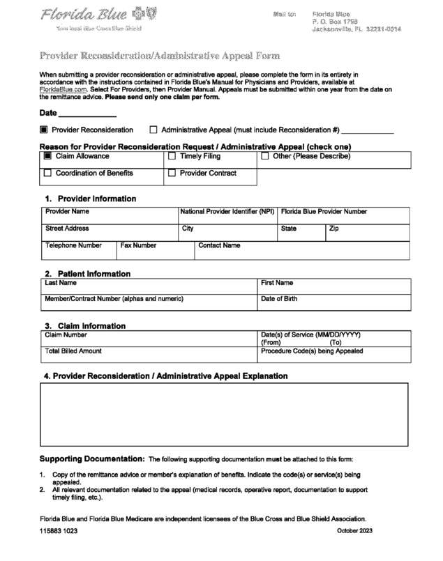 Fax page