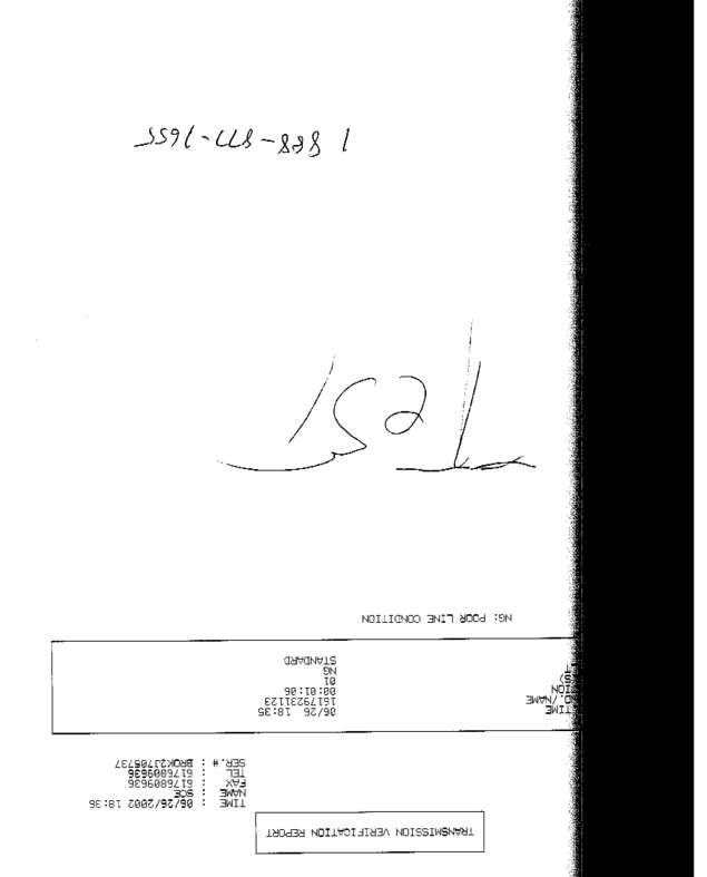 Fax page