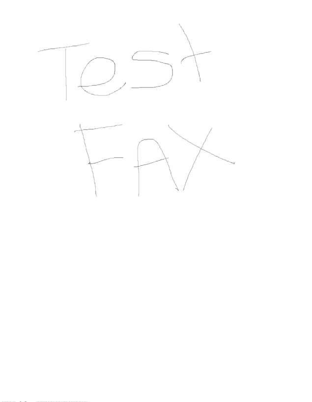 Fax page