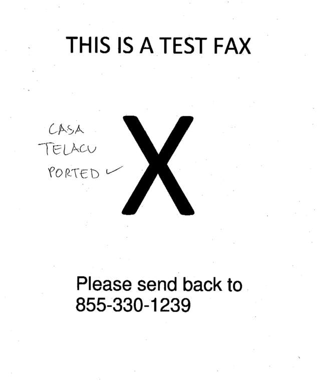 fax page