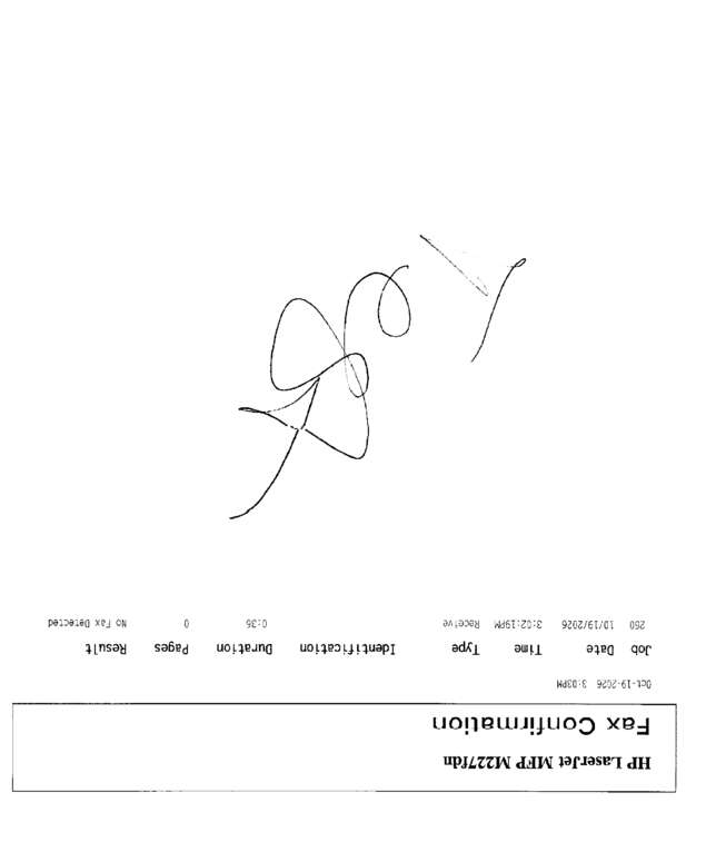 Fax page