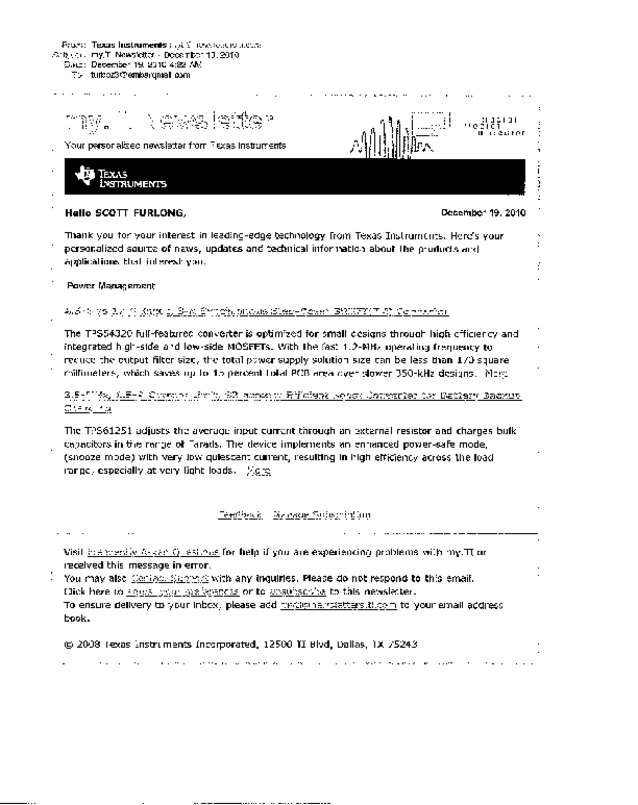 Fax page