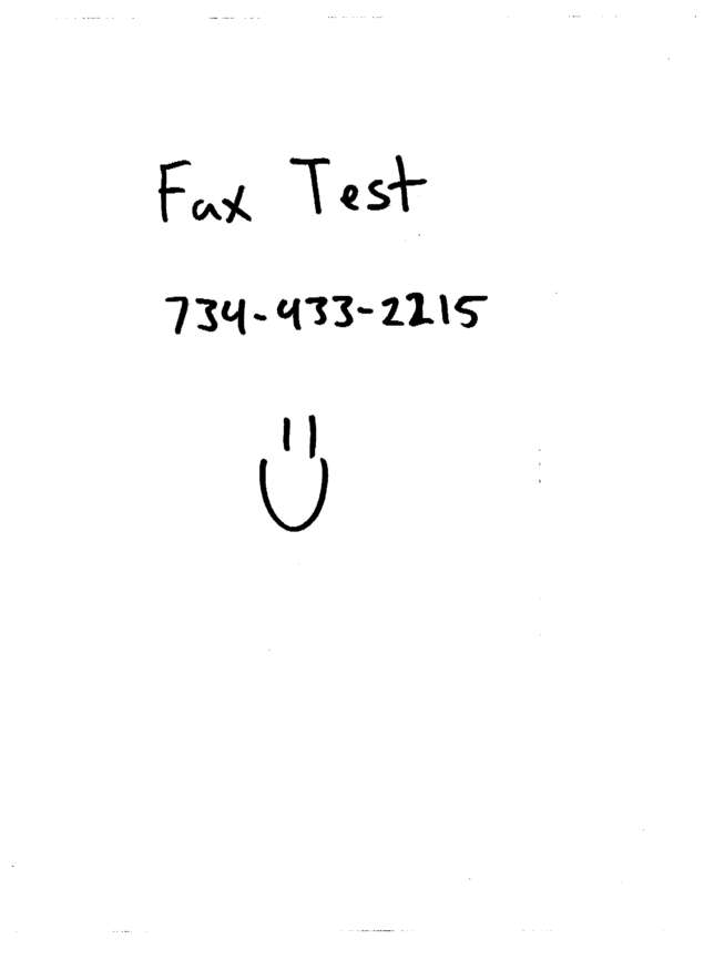fax page