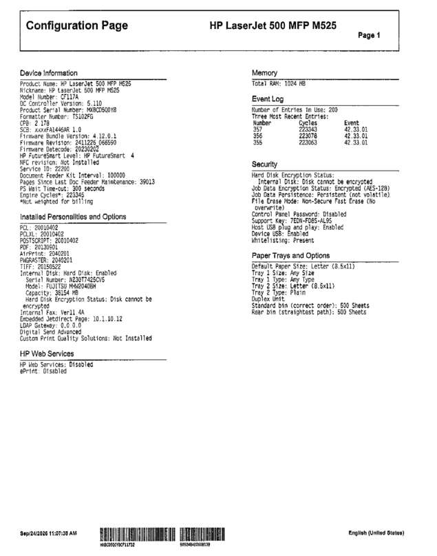 fax page
