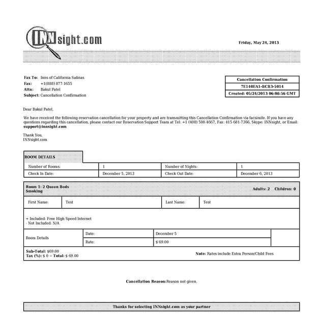 fax page