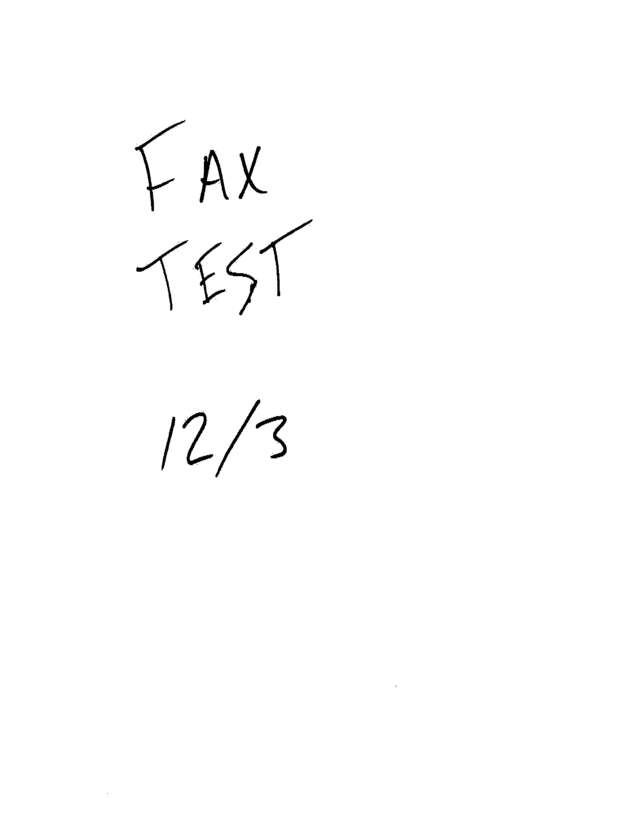 fax page