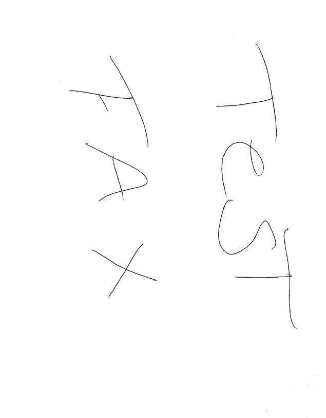 Fax page