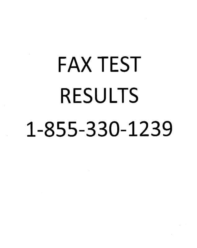 fax page
