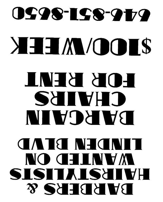 Fax page
