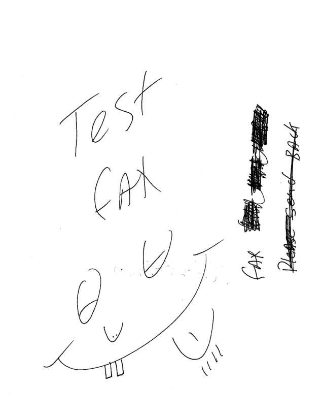 Fax page