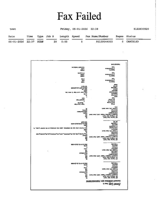 fax page