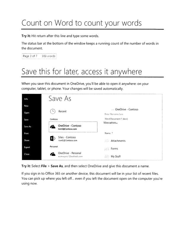 Fax page