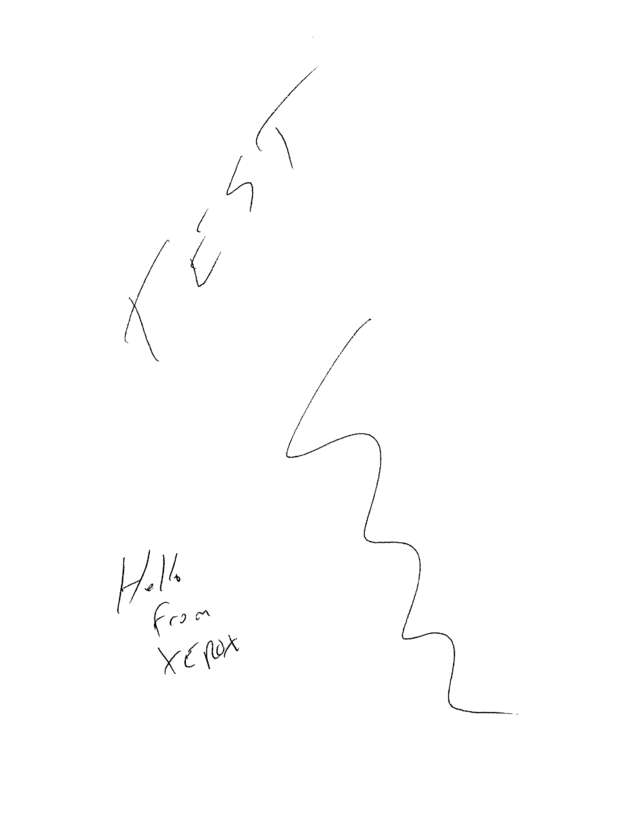 fax page