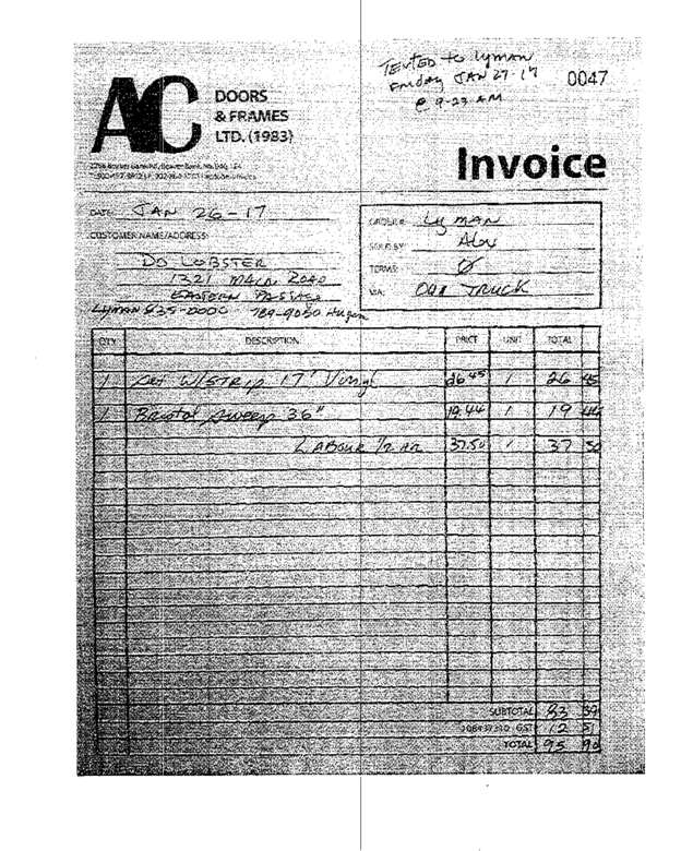 Fax page