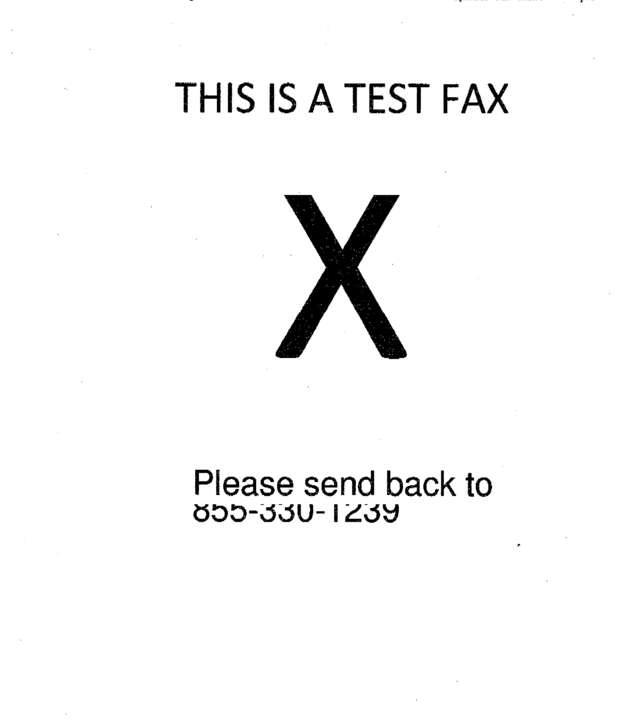 fax page