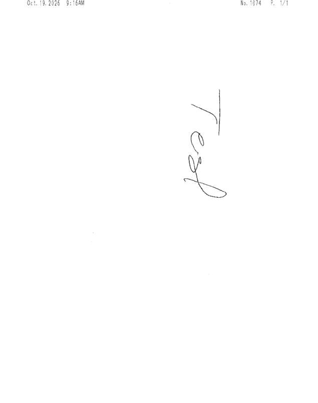 Fax page