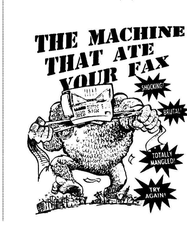 Fax page