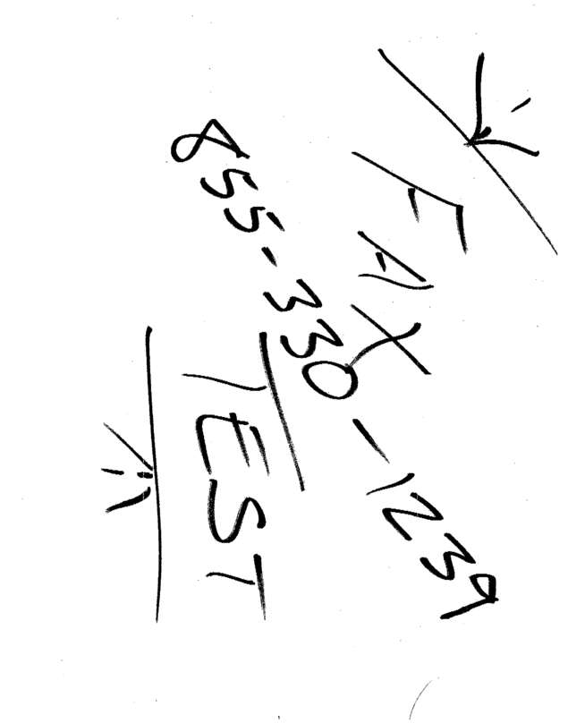 Fax page