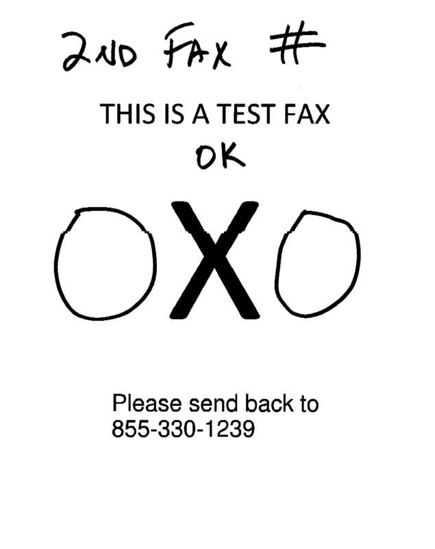 fax page