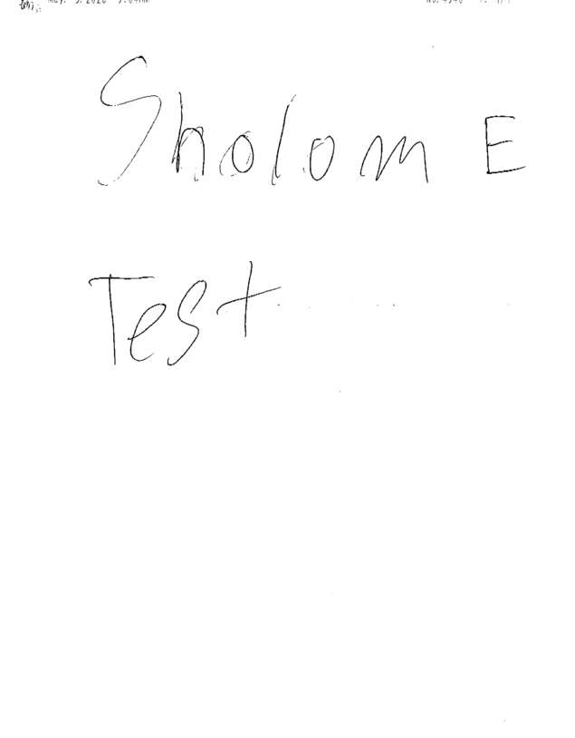 fax page