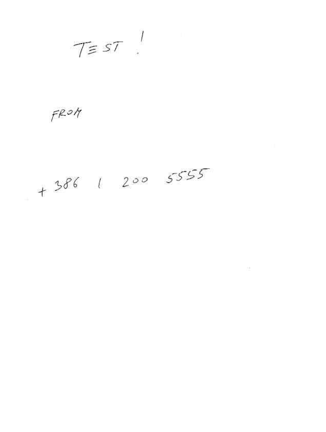 fax page