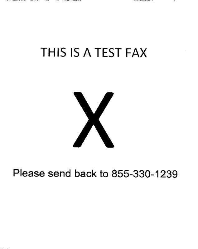 fax page