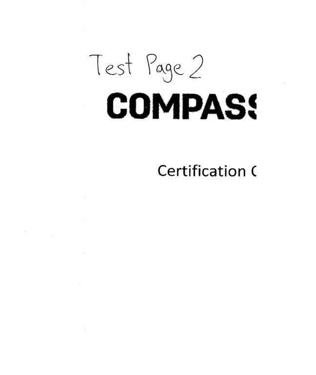 Fax page