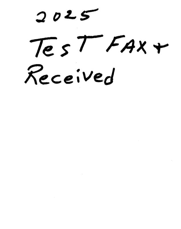 fax page