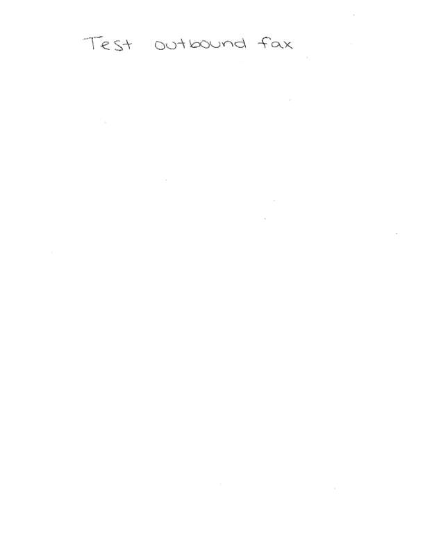 fax page