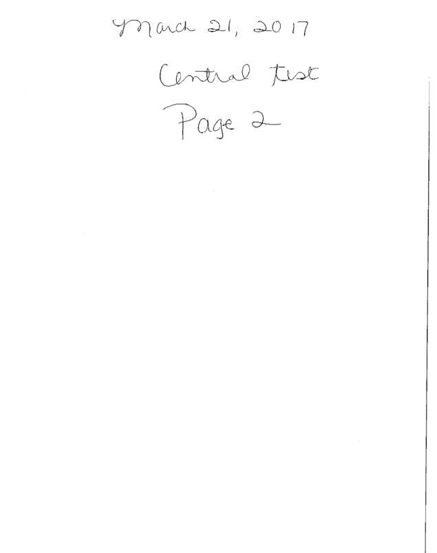 Fax page