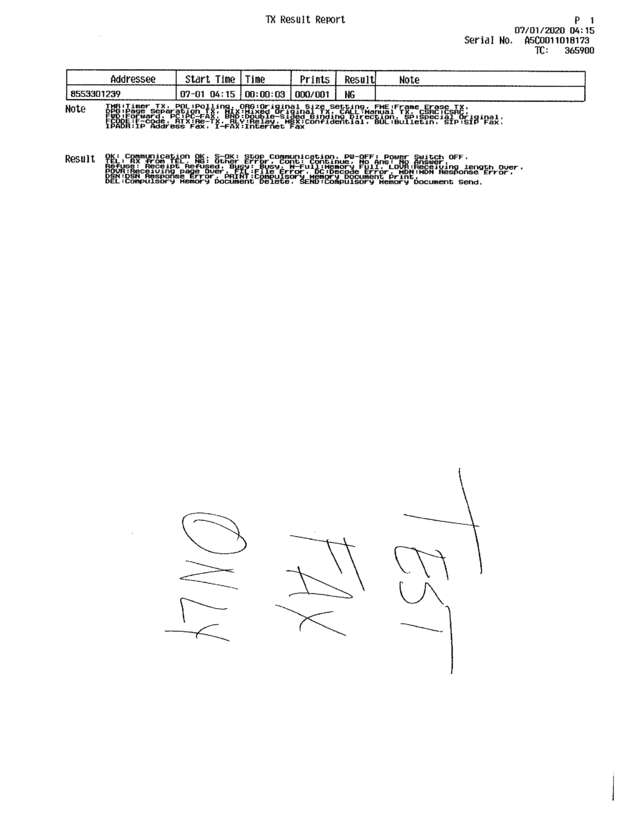 fax page