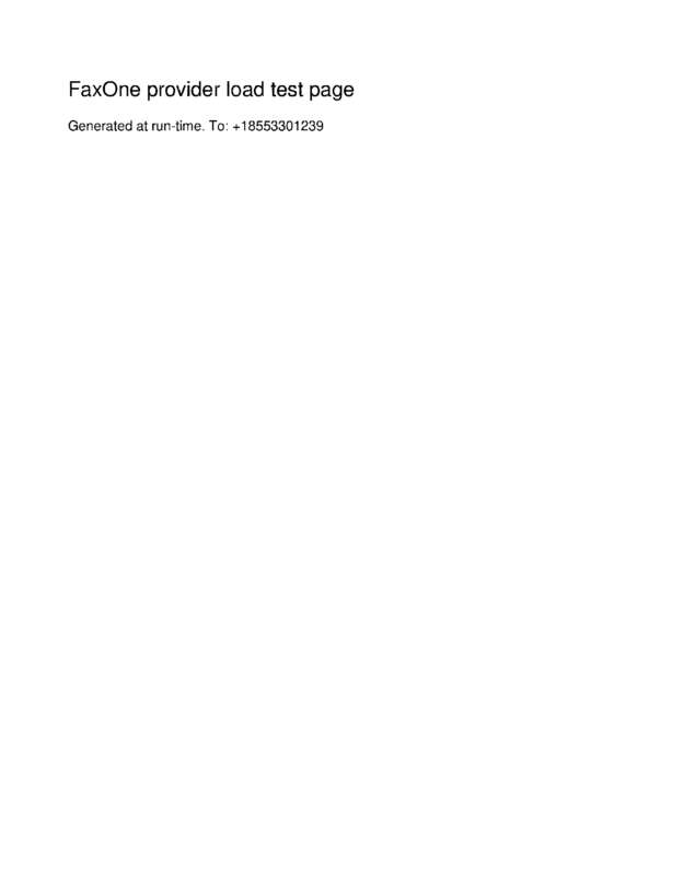 fax page