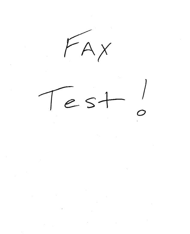 fax page