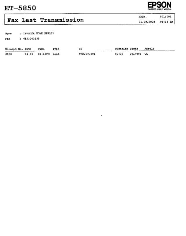fax page