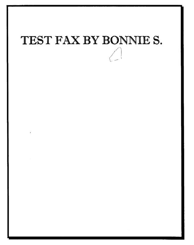 fax page