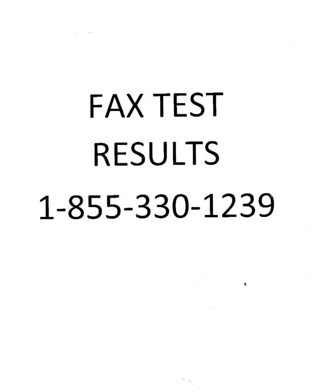 fax page