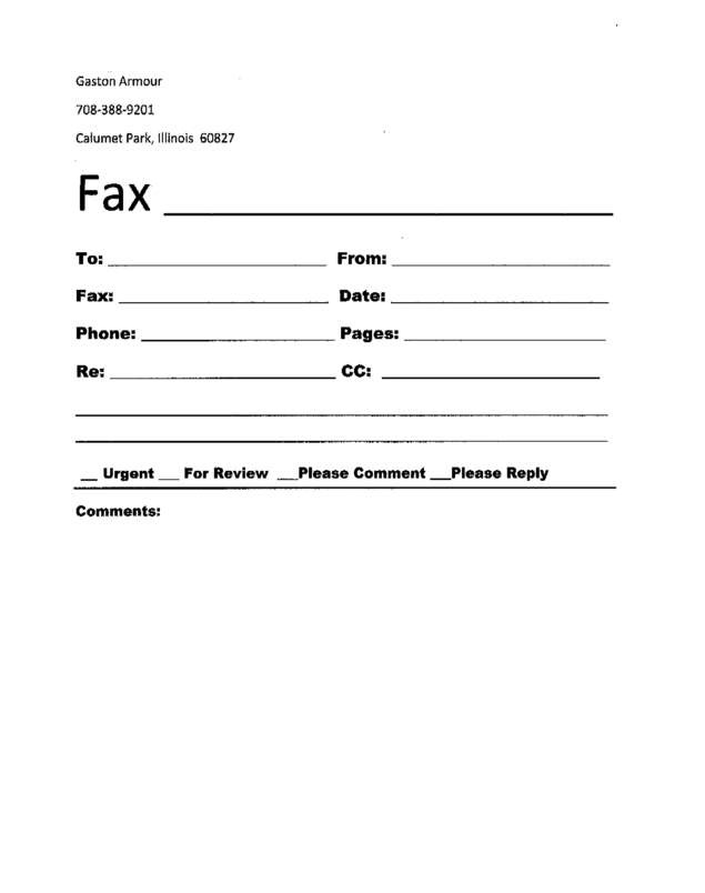 fax page
