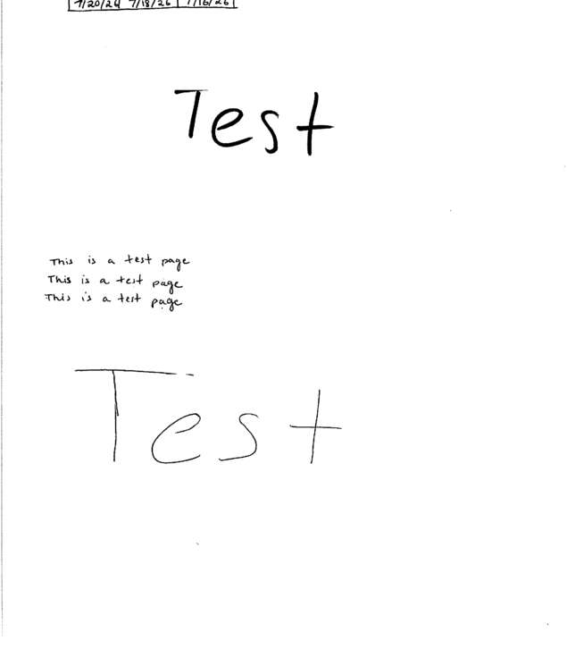 fax page