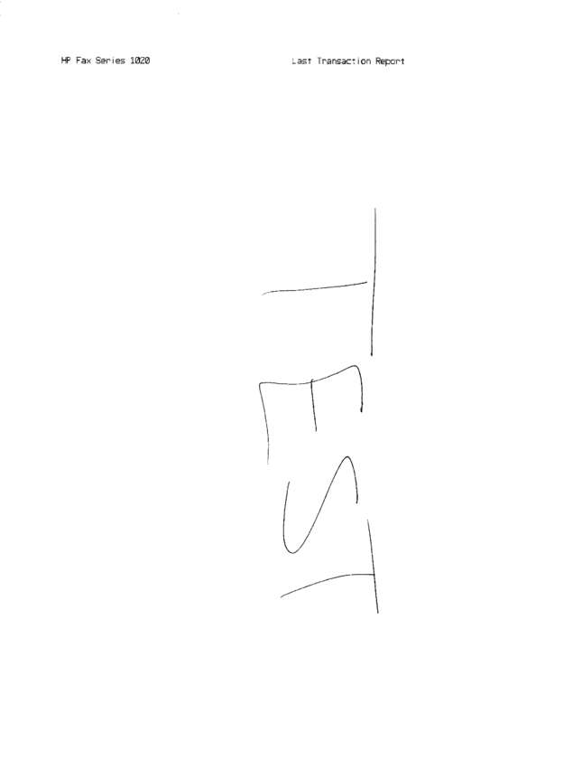 Fax page