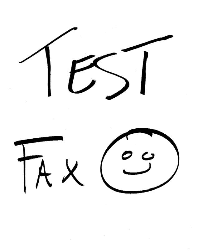 fax page