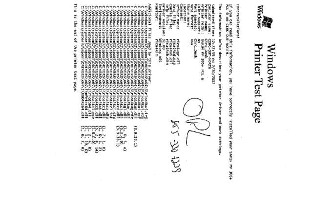 Fax page