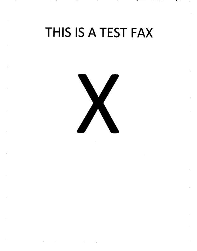 fax page