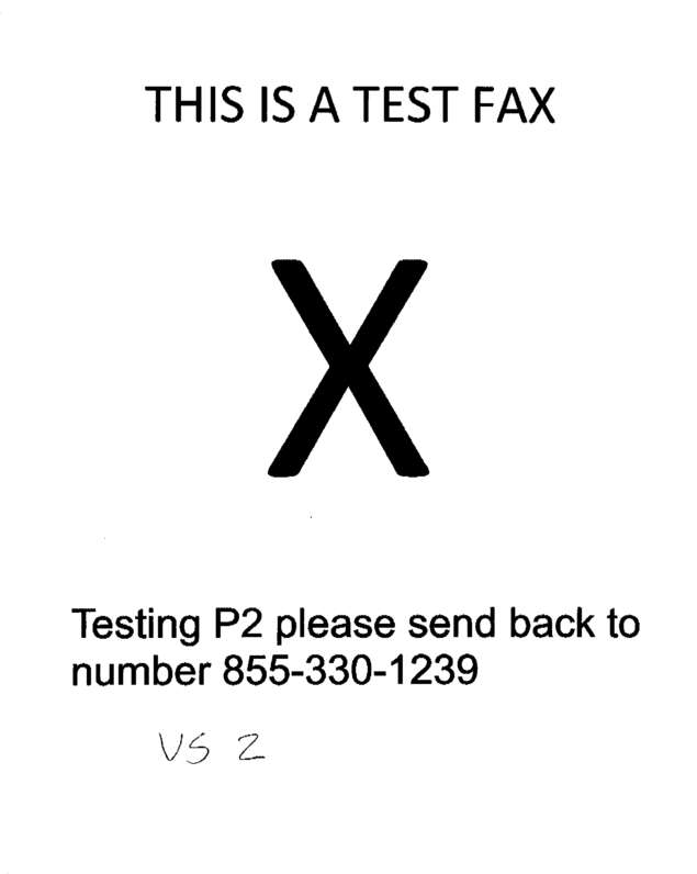 fax page