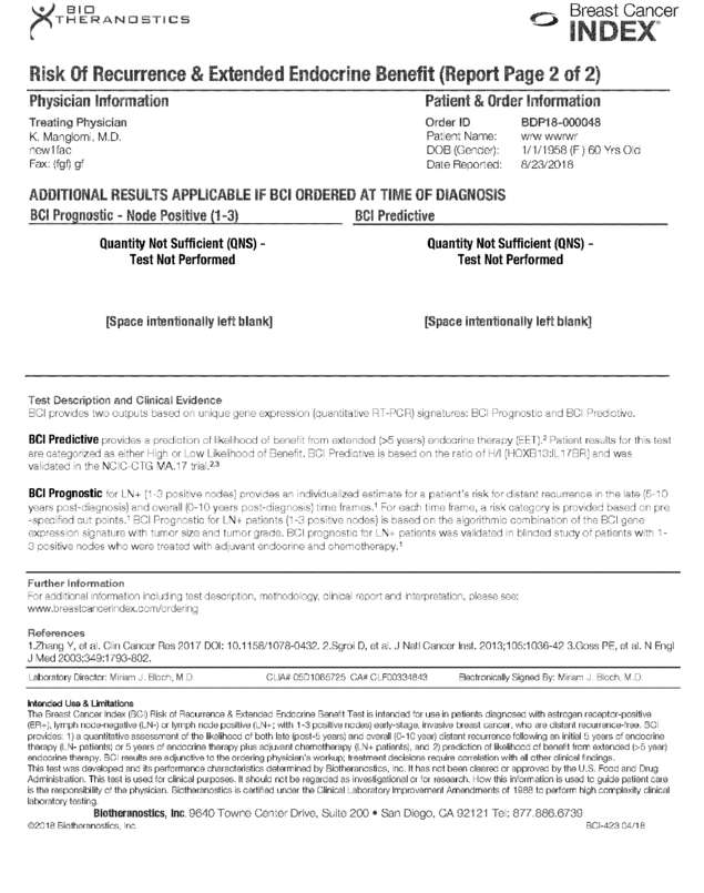 Fax page