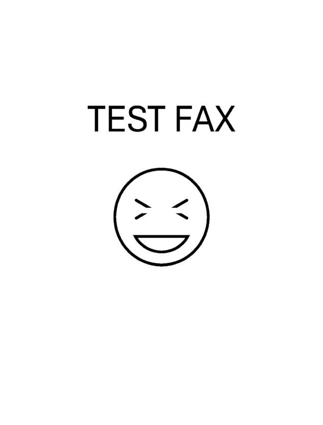 fax page