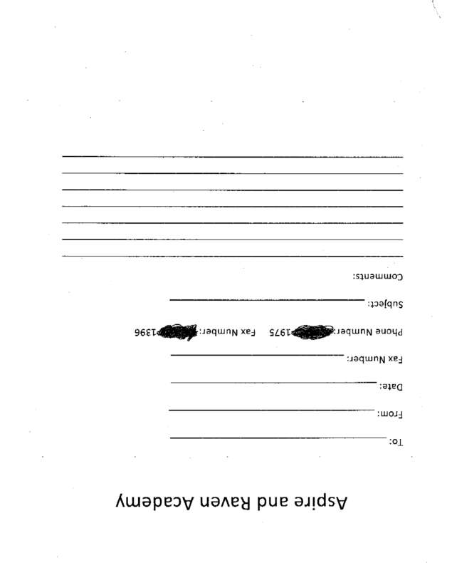 Fax page