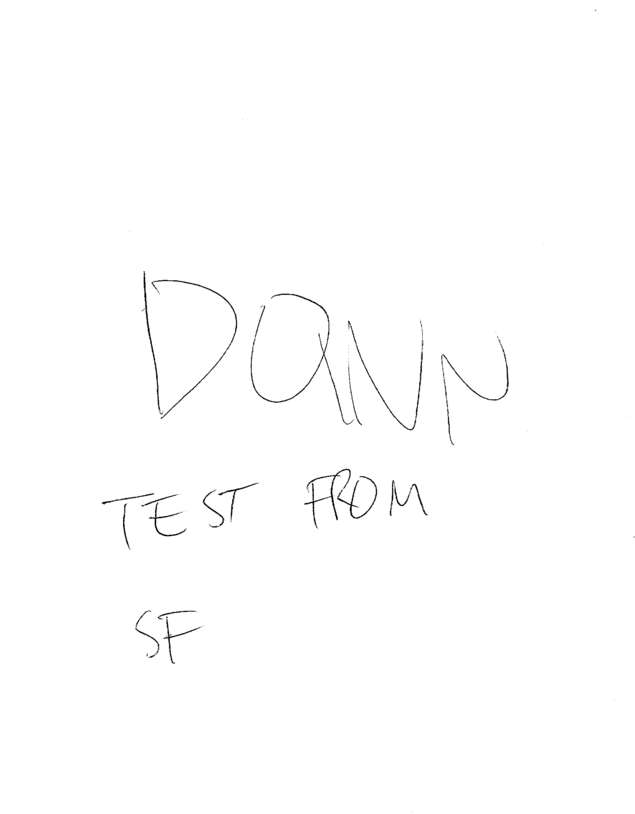 Fax page