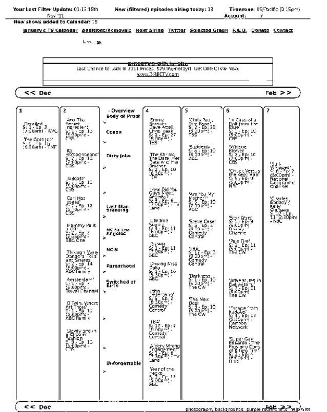Fax page