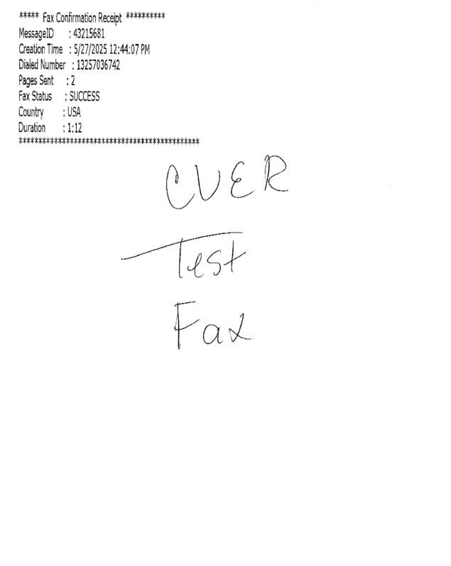 fax page