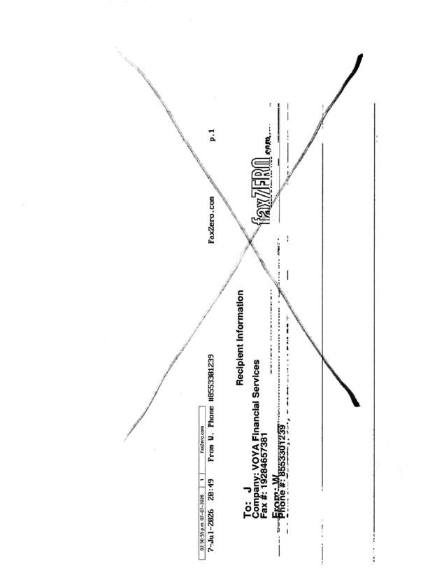 fax page